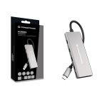 Conceptronic HUBBIES17G hub di interfaccia USB 3.2 Gen 2 (3.1 Gen 2) Type-C 10000 Mbit/s Grigio