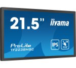 iiyama TF2238MSC-B1 écran plat de PC 53,3 cm (21") 1920 x 1080 pixels Full HD LED Écran tactile Noir