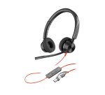 HP Poly-Headset Poly Blackwire 3320 Stereo USB-C + USB-C/A-Adapter