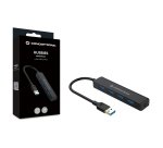 Conceptronic C4PUSB3 hub de interfaz USB 3.2 Gen 1 (3.1 Gen 1) Type-A 5000 Mbit/s Negro