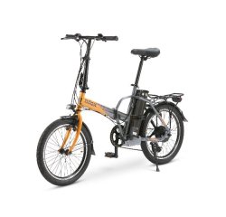 Nilox NXEBJ1PROOG electric bicycle Black, Orange Steel 50.8 cm (20") 23.5 kg Lithium