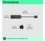 HP Adaptador de USB 3.0 a Gigabit RJ45 G2