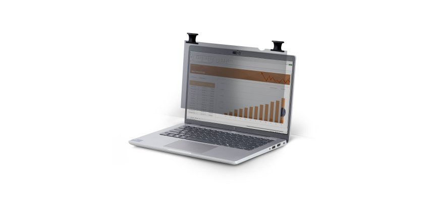 StarTech.com 16-inch 16:10 Bright Privacy Screen Filter with Touch, Flip-Over, 75% Light Transmittance, Anti-Glare Privacy Filter, +/- 30 Deg. View Angle