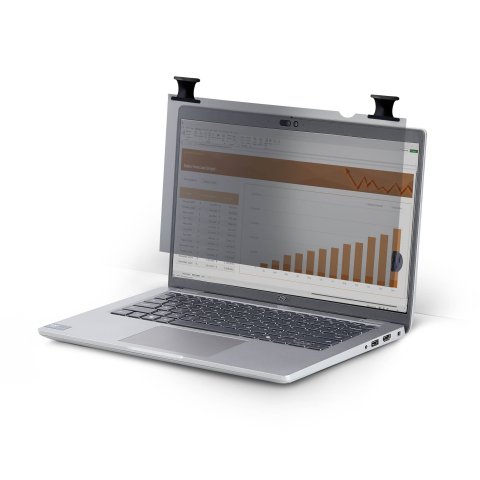 StarTech.com Filtro de Privacidad Táctil Brillante para Portátil 14in 16:9 - Protector de Pantalla - De Voltear - Transmitancia del 75% - Filtro Antirreflejo - Àngulo de Visión de +/- 30 Grados
