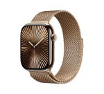 Apple Watch Series 10 OLED 46 mm Numérique 416 x 496 pixels Écran tactile 4G Or Wifi GPS (satellite)