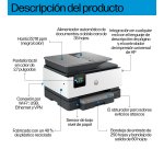 HP OfficeJet Pro 9120b Inalámbrico All-in-One Color Impresora, Impresión a doble cara; Copiadora y escáner