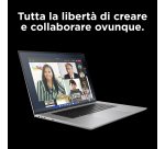 HP ZBook Studio G11 Intel Core Ultra 7 155H Workstation mobile 40,6 cm (16") WQUXGA 32 GB DDR5-SDRAM 1 TB SSD NVIDIA RTX 3000 Ada Wi-Fi 7 (802.11be) Windows 11 Pro AI Workstation, AI PC Grigio