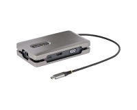 StarTech.com USB-C Dual Monitor Multiport Adapter up to 4K 60Hz USB-C DP Alt Mode Video Output & HDMI 2.0, or 1080p VGA, 100W PD Pass-Through, USB Type C Mini Dock, USB-C Docking Station, MST Hub