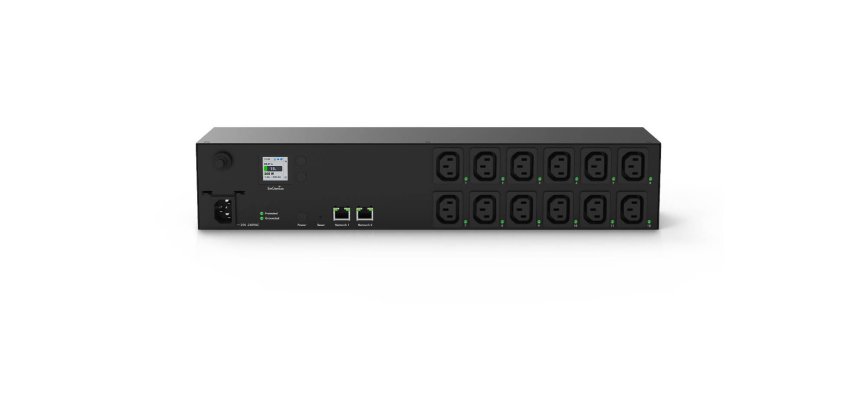 EnGenius ECP212-INT unità di distribuzione dell'energia (PDU) 12 presa(e) AC 2U Nero