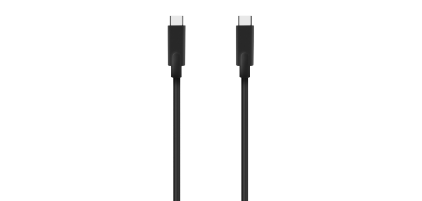 AISENS Cable USB 3.2 Gen2 10Gbps 4k@60Hz 5A 100W E-Marker, Tipo USB-C/M-USB-C/M, Negro, 3.0m