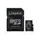 Kingston Technology Canvas Select Carte micSDXC Plus 100R A1 C10 de 256 Go + ADP