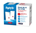 Mesh Set 2700 Ripetitore di rete 6448 Mbit/s Bianco