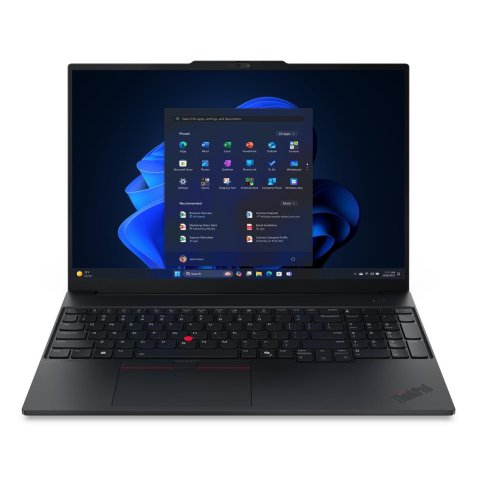 Lenovo ThinkPad E16 Gen 3 (Intel) Intel Core Ultra 7 255H Computer portatile 40,6 cm (16") WUXGA 16 GB DDR5-SDRAM 512 GB SSD Wi-Fi 6E (802.11ax) Windows 11 Pro Italiano Nero