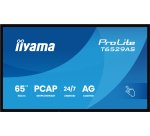 iiyama T6529AS-B1AG Écran d'affichage dynamique En forme de kiosk 163,8 cm (64.5") LED Wifi 420 cd/m² 4K Ultra HD Noir Écran tactile Intégré dans le processeur Android 24/7