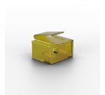 Lindy 40483 bloqueador de puerto RJ-45 Amarillo Acrilonitrilo butadieno estireno (ABS)