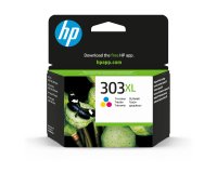 HP Cartouche d’encre trois couleurs 303XL grande capacité authentique