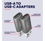 Trust Calyx USB Type-C USB Type-A Grey