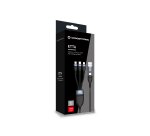 Conceptronic ETTA06B15 USB 3-in-1 PD 3.0 100W Fast Charging Cable 1.5M, 20V 5A, 480Mbps, E-Mark