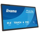iiyama TW2223AS-B3P Écran d'affichage dynamique Écran plat interactif 54,6 cm (21.5") Wifi 450 cd/m² Full HD Noir Écran tactile Intégré dans le processeur Android 24/7