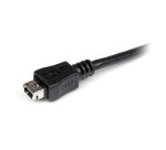 StarTech.com 6in Micro USB to Mini USB Adapter Cable M/F