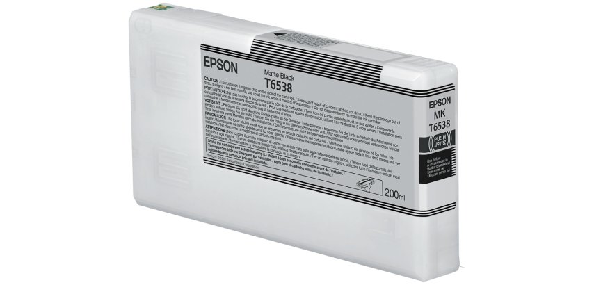 Epson T6538 Matte Black Ink Cartridge (200ml)