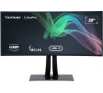Viewsonic VP3881A pantalla para PC 96,5 cm (38") 3840 x 1600 Pixeles Quad HD+ LED Negro
