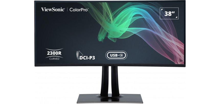 Viewsonic VP3881A pantalla para PC 96,5 cm (38") 3840 x 1600 Pixeles Quad HD+ LED Negro