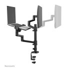 Neomounts DS20-425BL2 Support d'écran à fixer avec support pour ordinateur portable 17-27" - économie d'espace
