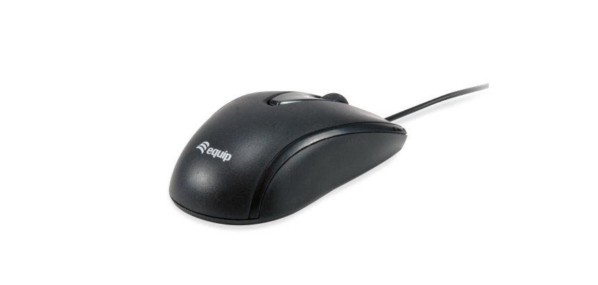 Equip 245116 mouse Ufficio Ambidestro USB tipo-C Ottico 1200 DPI