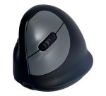 R-Go Tools Souris Ergonomique R-Go HE Break avec logiciel de pause, gaucher, grand (longueur de la main > 185 mm), bluetooth, noir