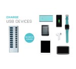 i-tec USB 3.0 Charging HUB 10 port + Power Adapter 48 W