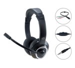 Conceptronic POLONA02BA auricular y casco Auriculares Alámbrico Diadema Juego Negro