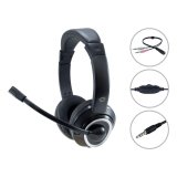 Conceptronic POLONA02BA cuffia e auricolare Cablato A Padiglione Gaming Nero