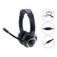 Conceptronic POLONA02BA headphones/headset Wired Head-band Gaming Black