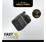 OtterBox UK Wall Charger 30W GaN - 1X USB-C 30W USB-PD, noir