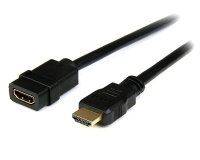 StarTech.com Rallonge HDMI 2m - Câble HDMI Mâle vers Femelle - Rallonge de Câble HDMI 4K - Câble HDMI UHD 4K 30Hz avec Ethernet M/F - Câble HDMI 1.4 Haut Débit - Rallonge de Cordon HDMI