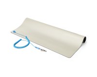 StarTech.com Tapis Antistatique ESD - Tapis de Bureau ESD Universel - Sous-couche pour Réparation d'Appareils Électroniques - Tapis de Travail avec Câble de Mise à la Terre Détachable, ANSI/ESD S 4.1, 60x120cm