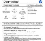 HP EliteBook 6 G1i 14 inch Notebook AI PC Wolf Pro Security Edition Intel Core Ultra 7 255U Portátil 35,6 cm (14") WUXGA 16 GB DDR5-SDRAM 512 GB SSD Wi-Fi 7 (802.11be) Windows 11 Pro Plata