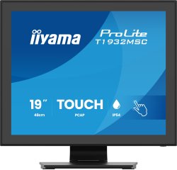 iiyama ProLite T1932MSC-B2S computer monitor 48,3 cm (19") 1280 x 1024 Pixels SXGA LED Touchscreen Zwart