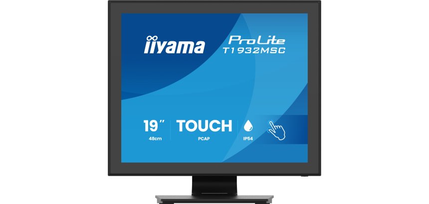iiyama ProLite T1932MSC-B2S flat PC screen 48.3 cm (19") 1280 x 1024 pixels SXGA LED Touchscreen Black