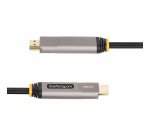 StarTech.com 50ft (15.2m) USB-C to HDMI 2.0 Active Optical Cable (AOC), 4K 60Hz, CL3 Rated, Unidirectional USB Type-C to HDMI Adapter Cable