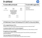 HP EliteDesk 8 Tower G1i AI Wolf Pro Security Edition Intel Core Ultra 5 235 16 GB DDR5-SDRAM 512 GB SSD Windows 11 Pro PC AI PC Nero
