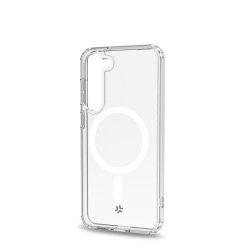 Celly GELSKINMAG1032 mobile phone case 15.5 cm (6.1") Cover Transparent, White