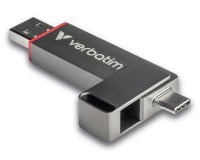 Verbatim Dual QuickStick unidad flash USB 1 TB USB Type-A / USB Type-C 3.2 Gen 1 (3.1 Gen 1) Gris