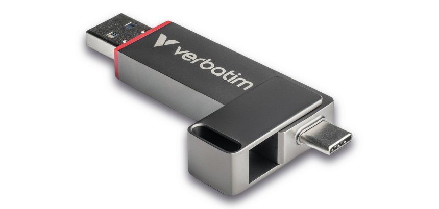 Verbatim Dual QuickStick USB flash drive 512 GB USB Type-A / USB Type-C 3.2 Gen 1 (3.1 Gen 1) Grey