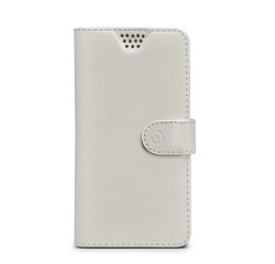 Celly Wally Unica mobile phone case 15.2 cm (6") Wallet case White