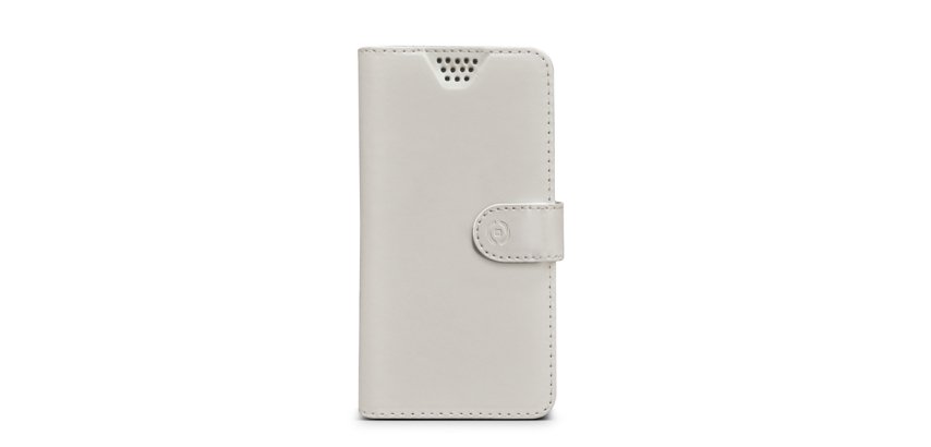 Celly Wally Unica mobile phone case 15.2 cm (6") Wallet case White