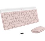 Logitech 920-011316 clavier Souris incluse Bureau RF sans fil AZERTY Français Rose