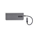 StarTech.com Adaptateur Multiport USB-C vers HDMI, Recharge PD 140W, 4K 60Hz, Hub USB 3 Ports 10 Gbps, Lecteur de Carte SD, 2,5 GbE, Mini Dock pour MacBook / Dell / ThinkPad / HP