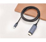 Conceptronic ABBY10G cavo e adattatore video 2 m USB tipo-C HDMI Grigio